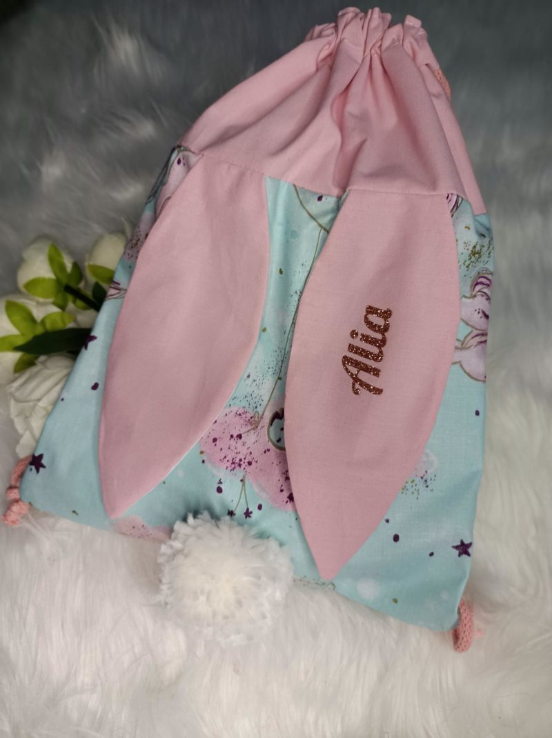 Sac pochon lapin