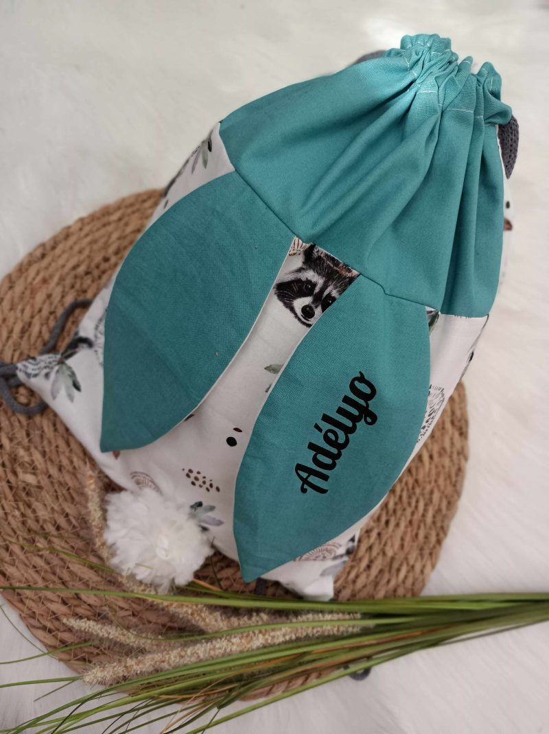 Sac pochon lapin