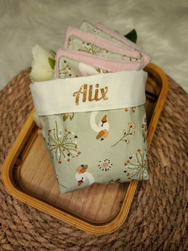 Panier rangement lingettes
