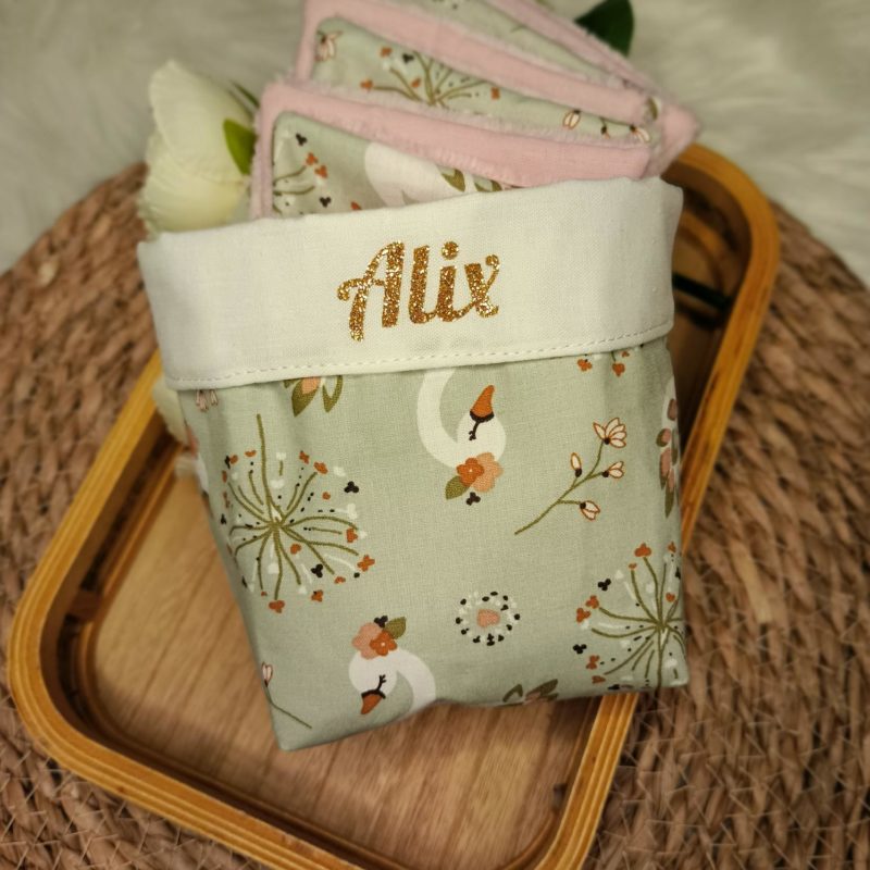 Panier rangement lingettes