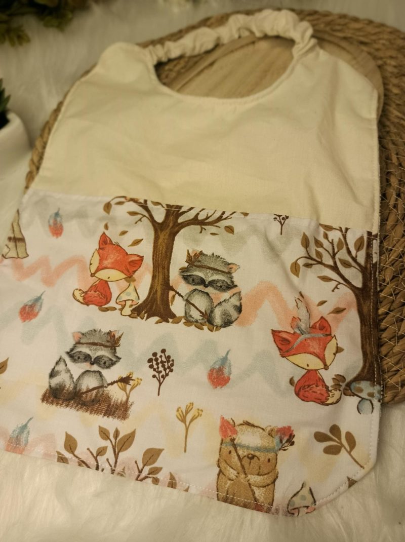 Serviette Lapins en forêt (en stock)