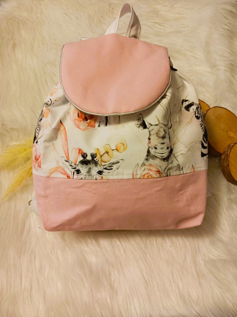 Sac à dos Savane rose (en stock)