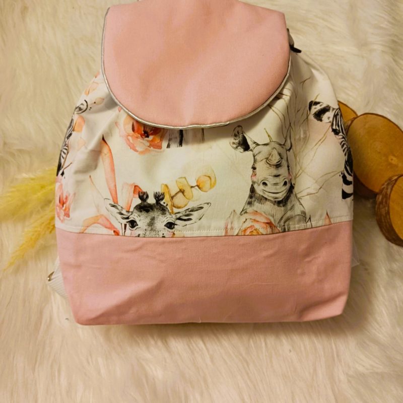 Sac à dos Savane rose (en stock)