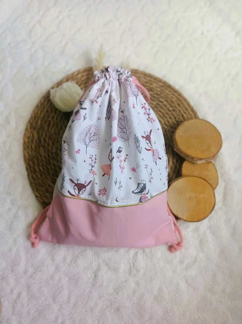 Sac pochon Animaux dansants (en stock)