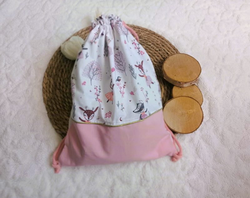 Sac pochon Animaux dansants (en stock)
