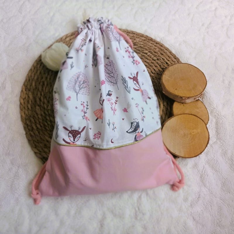 Sac pochon Animaux dansants (en stock)