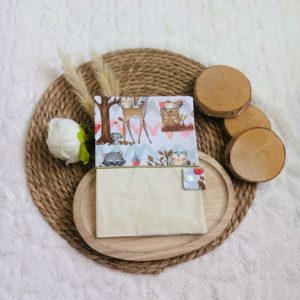Protège carnet de santé Animaux en forêt (en stock)