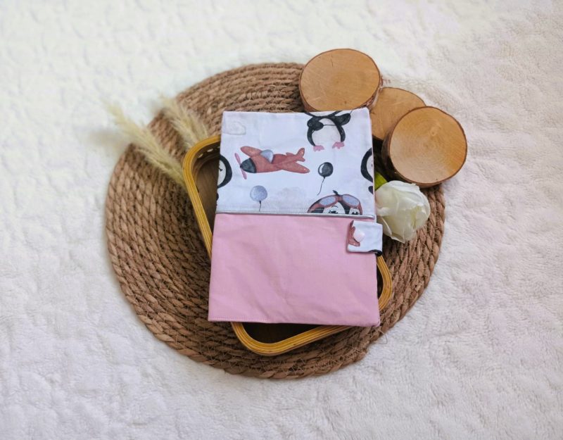 Protège carnet de santé Pingouins ballons (en stock)