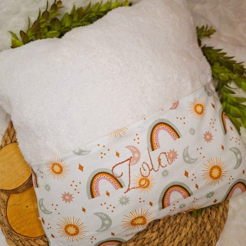 Coussin range doudous (Sherpa)