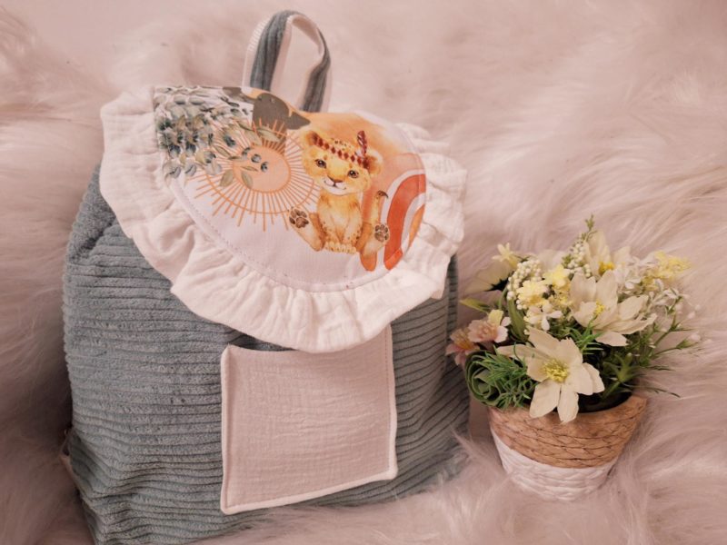 Sac à dos lionceaux indiens (en stock)